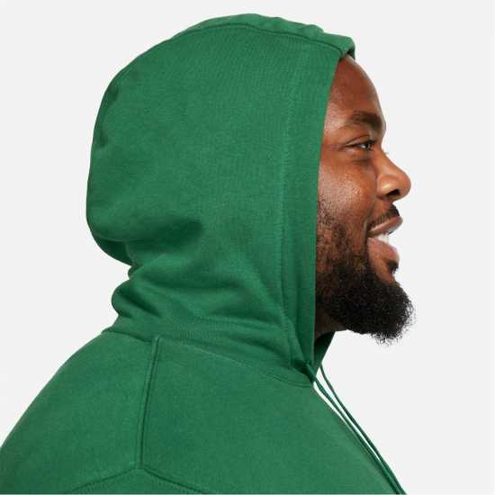 Nike Sportswear Club Fleece Pullover Hoodie Mens Olive/White Nike Sportswear Club Fleece Pullover Hoodie Mens Olive/White