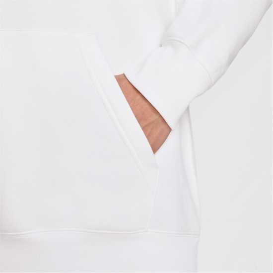 Nike Sportswear Club Fleece Pullover Hoodie Mens Бяло/Черно Мъжки суитчъри и блузи с качулки