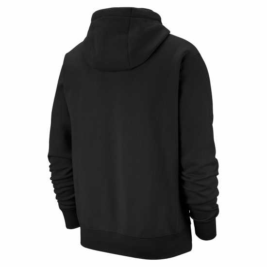 Nike Sportswear Club Fleece Pullover Hoodie Mens Black/White Мъжки суитчъри и блузи с качулки