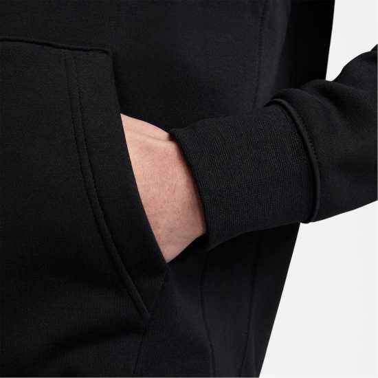 Nike Sportswear Club Fleece Pullover Hoodie Mens Black/White Мъжки суитчъри и блузи с качулки