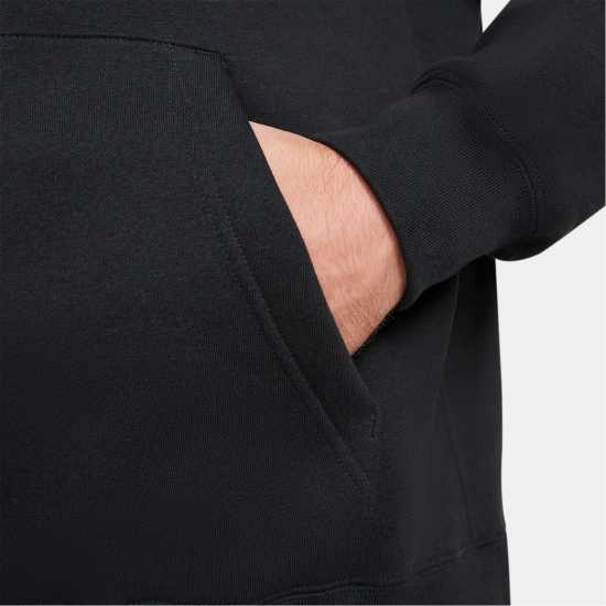 Nike Sportswear Club Fleece Pullover Hoodie Mens Black/White Мъжки суитчъри и блузи с качулки