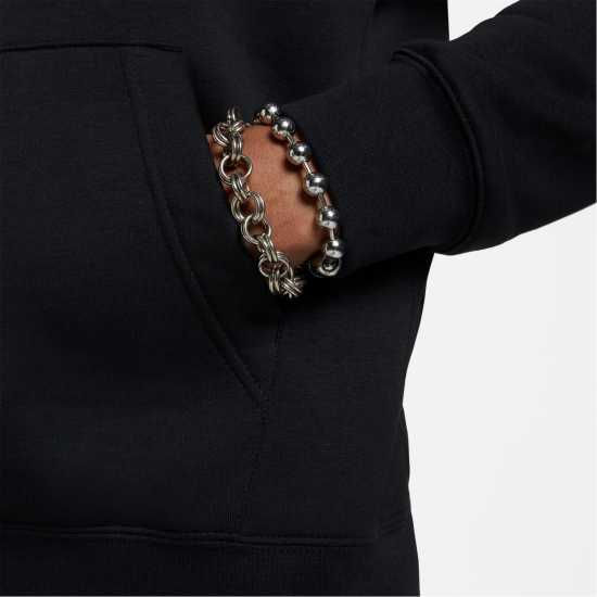 Nike Sportswear Club Fleece Pullover Hoodie Mens Black/White Мъжки суитчъри и блузи с качулки