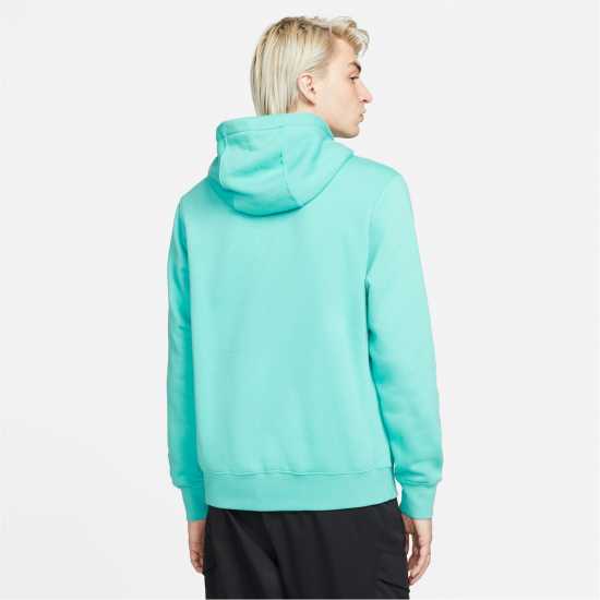 Nike Sportswear Club Fleece Pullover Hoodie Mens Игрално синьо/Бял Мъжки суитчъри и блузи с качулки