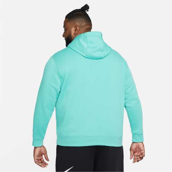 Nike Sportswear Club Fleece Pullover Hoodie Mens Игрално синьо/Бял Мъжки суитчъри и блузи с качулки