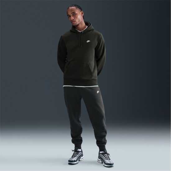 Nike Sportswear Club Fleece Pullover Hoodie Mens Sequoia 