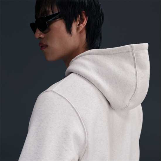 Nike Sportswear Club Fleece Pullover Hoodie Mens Birch Heather Nike Sportswear Club Fleece Pullover Hoodie Mens Birch Heather