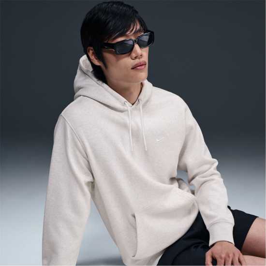Nike Sportswear Club Fleece Pullover Hoodie Mens Birch Heather Nike Sportswear Club Fleece Pullover Hoodie Mens Birch Heather