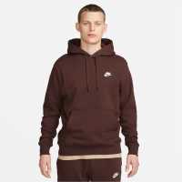 Nike Sportswear Club Fleece Pullover Hoodie Mens Земя Мъжки суитчъри и блузи с качулки
