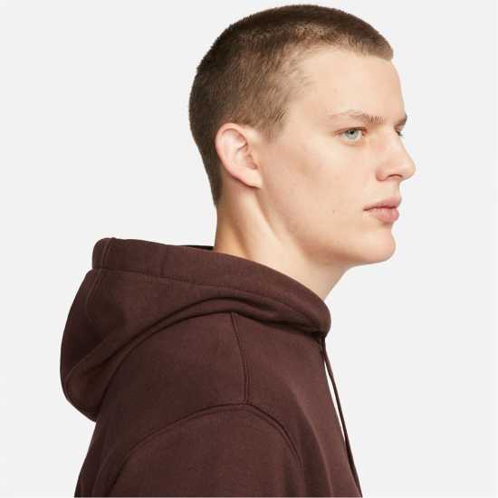Nike Sportswear Club Fleece Pullover Hoodie Mens Земя Мъжки суитчъри и блузи с качулки