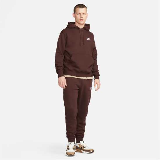 Nike Sportswear Club Fleece Pullover Hoodie Mens Земя Мъжки суитчъри и блузи с качулки