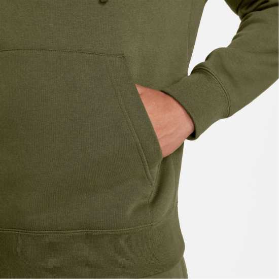 Nike Sportswear Club Fleece Pullover Hoodie Mens Green Tall Мъжки суитчъри и блузи с качулки