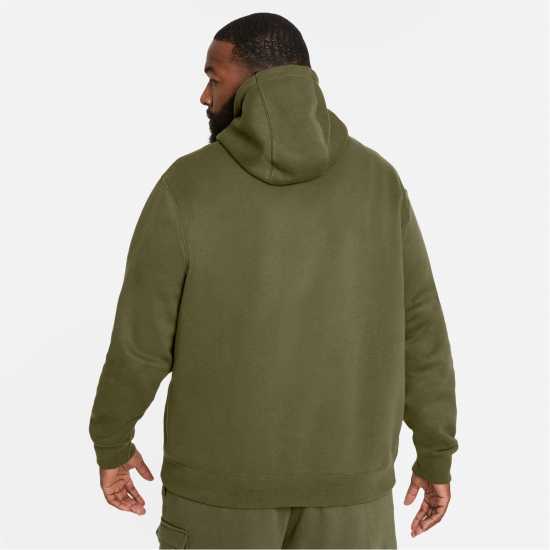 Nike Sportswear Club Fleece Pullover Hoodie Mens Green Tall Мъжки суитчъри и блузи с качулки