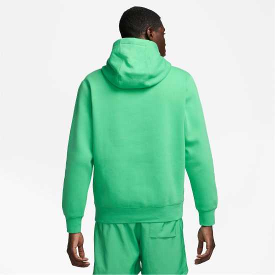 Nike Sportswear Club Fleece Pullover Hoodie Mens SprGrn/White Мъжки суитчъри и блузи с качулки