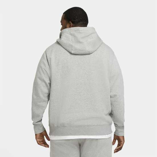 Nike Sportswear Club Fleece Men's Full-Zip Hoodie Сиво Мъжки суитчъри и блузи с качулки