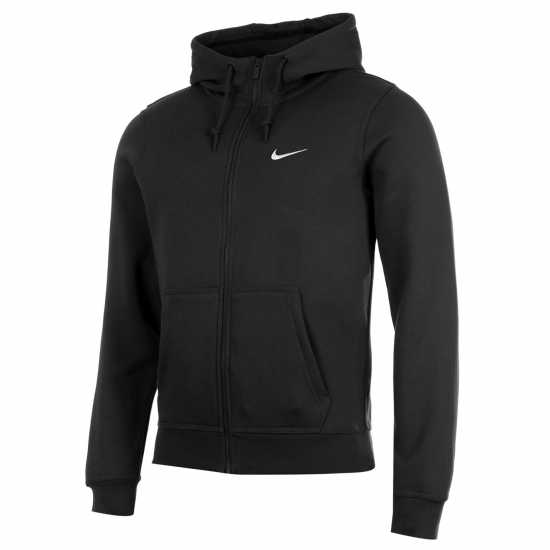 Nike Sportswear Club Fleece Men's Full-Zip Hoodie Черно 