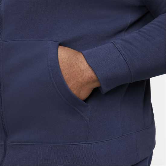 Nike Sportswear Club Fleece Men's Full-Zip Hoodie Navy Мъжки суитчъри и блузи с качулки
