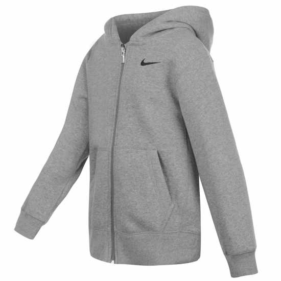 Nike Детска Блуза С Качулка Full Zip Hoody Juniors Сиво Детски суитчъри и блузи с качулки