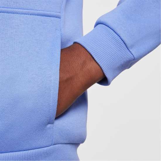 Nike Детска Блуза С Качулка Full Zip Hoody Juniors Кралски пулс Детски суитчъри и блузи с качулки