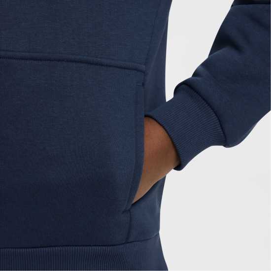 Nike Детска Блуза С Качулка Full Zip Hoody Juniors Морска синьо Детски суитчъри и блузи с качулки