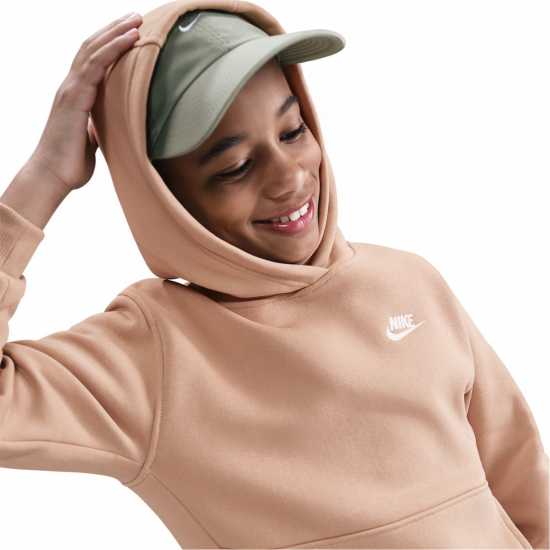 Детски суитчъри и блузи с качулки Nike Club Pullover Hoodie Junior Boys Light Bone Nike Club Pullover Hoodie Junior Boys Light Bone Детски суитчъри и блузи с качулки