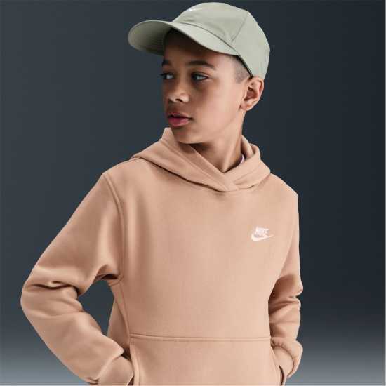 Детски суитчъри и блузи с качулки Nike Club Pullover Hoodie Junior Boys Light Bone Nike Club Pullover Hoodie Junior Boys Light Bone Детски суитчъри и блузи с качулки