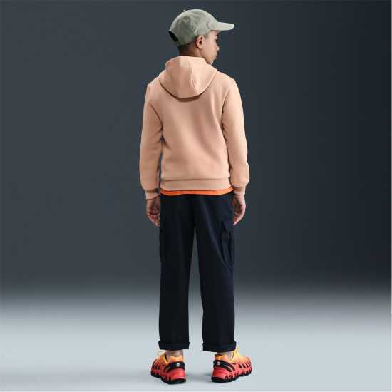 Детски суитчъри и блузи с качулки Nike Club Pullover Hoodie Junior Boys Light Bone Nike Club Pullover Hoodie Junior Boys Light Bone Детски суитчъри и блузи с качулки