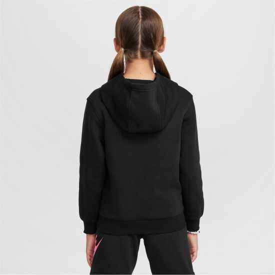 Детски суитчъри и блузи с качулки Nike Club Pullover Hoodie Junior Boys Черно/Хипер Розово Nike Club Pullover Hoodie Junior Boys Черно/Хипер Розово Детски суитчъри и блузи с качулки