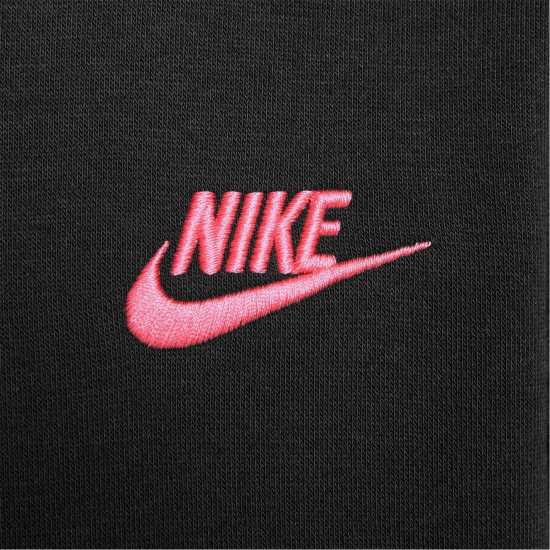 Детски суитчъри и блузи с качулки Nike Club Pullover Hoodie Junior Boys Черно/Хипер Розово Nike Club Pullover Hoodie Junior Boys Черно/Хипер Розово Детски суитчъри и блузи с качулки