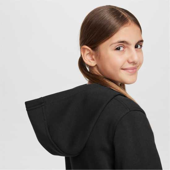 Детски суитчъри и блузи с качулки Nike Club Pullover Hoodie Junior Boys Черно/Хипер Розово Nike Club Pullover Hoodie Junior Boys Черно/Хипер Розово Детски суитчъри и блузи с качулки
