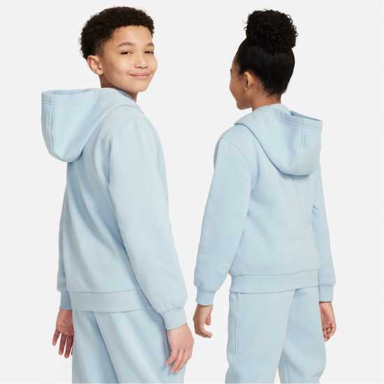 Детски суитчъри и блузи с качулки Nike Club Pullover Hoodie Junior Boys Comet Blue Nike Club Pullover Hoodie Junior Boys Comet Blue Детски суитчъри и блузи с качулки