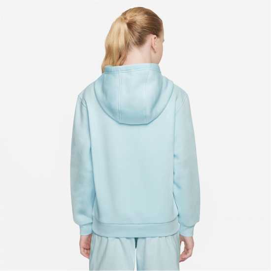 Детски суитчъри и блузи с качулки Nike Club Pullover Hoodie Junior Boys Ледено синьо/Бяло Nike Club Pullover Hoodie Junior Boys Ледено синьо/Бяло Детски суитчъри и блузи с качулки