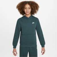 Nike Club Pullover Hoodie Junior Boys Deep Jungle Детски суитчъри и блузи с качулки