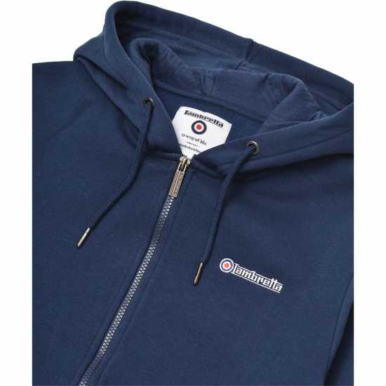Lambretta Hoodie Navy/Khaki Мъжки суитчъри и блузи с качулки