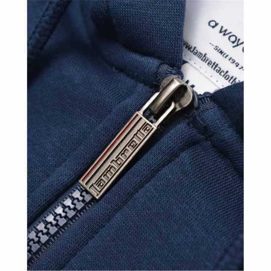 Lambretta Hoodie Navy/Khaki Мъжки суитчъри и блузи с качулки