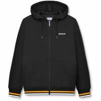 Lambretta Hoodie Black/Gold Мъжки суитчъри и блузи с качулки