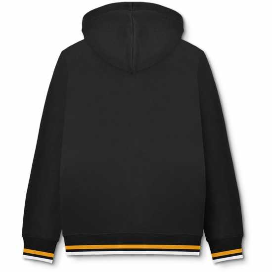 Lambretta Hoodie Black/Gold Мъжки суитчъри и блузи с качулки