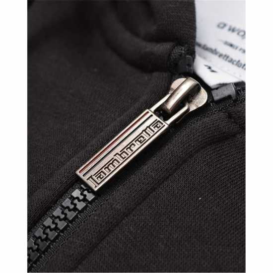 Lambretta Hoodie Black/Gold Мъжки суитчъри и блузи с качулки