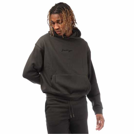 Мъжки суитчъри и блузи с качулки Hype O/s Hoodie 99 Черно Hype O/s Hoodie 99 Черно Мъжки суитчъри и блузи с качулки