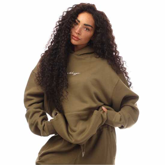 Hype O/s Hoodie 99 Олива Мъжки суитчъри и блузи с качулки