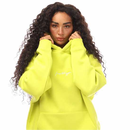 Hype O/s Hoodie 99 Лайм Мъжки суитчъри и блузи с качулки