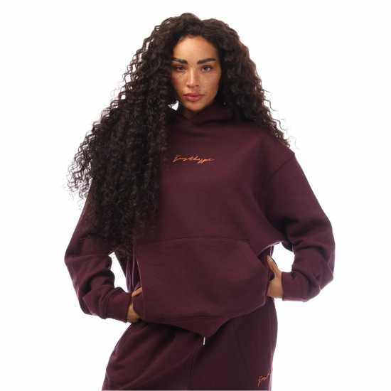 Hype O/s Hoodie 99 Лилаво Мъжки суитчъри и блузи с качулки