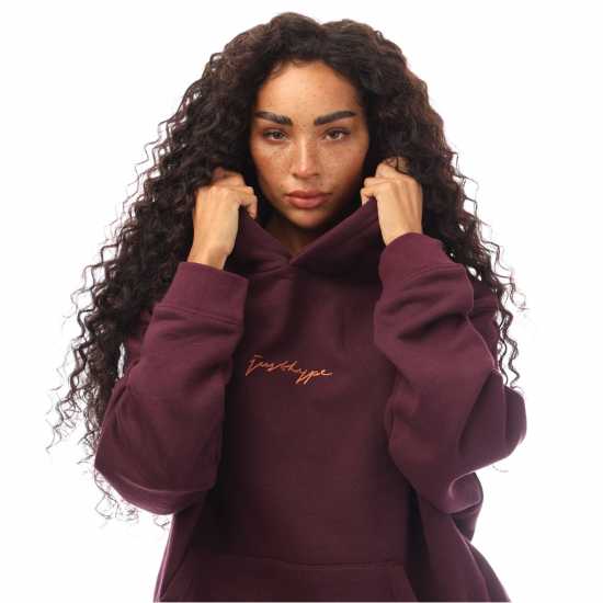 Hype O/s Hoodie 99 Лилаво Мъжки суитчъри и блузи с качулки