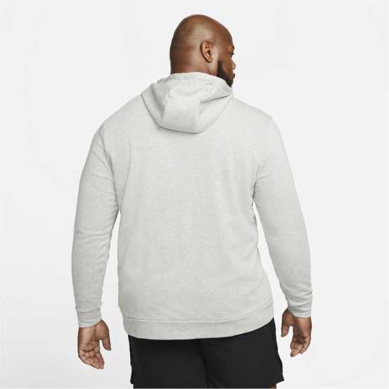 Мъжки суитчъри и блузи с качулки Nike Dri-FIT Men's Full-Zip Training Hoodie Сиво Nike Dri-FIT Men's Full-Zip Training Hoodie Сиво Мъжки суитчъри и блузи с качулки