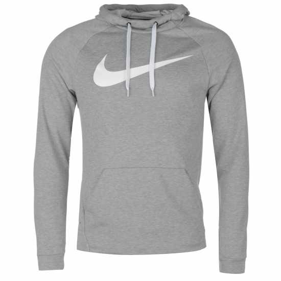 Nike Мъжки Суитшърт Dry Swoosh Hoody Mens Сиво Мъжки суитчъри и блузи с качулки