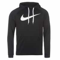 Nike Мъжки Суитшърт Dry Swoosh Hoody Mens Black Мъжки полар