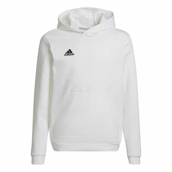 Adidas Ent22 Hoodie Juniors Бяло/Черно Детски суитчъри и блузи с качулки