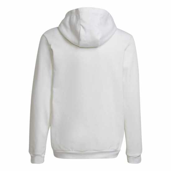 Adidas Ent22 Hoodie Juniors Бяло/Черно Детски суитчъри и блузи с качулки