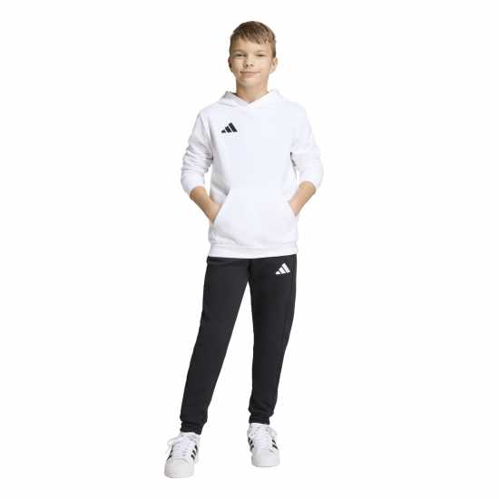 Adidas Ent22 Hoodie Juniors Бяло/Черно Детски суитчъри и блузи с качулки