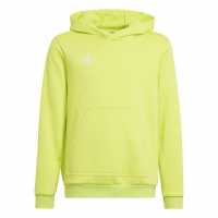 Adidas Ent22 Hoodie Juniors Жълто/Бяло Детски суитчъри и блузи с качулки