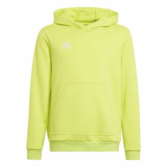 Детски суитчъри и блузи с качулки Adidas Ent22 Hoodie Juniors Жълто/Бяло Adidas Ent22 Hoodie Juniors Жълто/Бяло Детски суитчъри и блузи с качулки